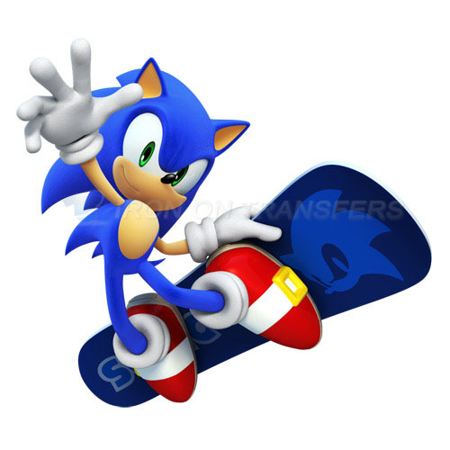 Sonic the Hedgehog Iron-on Stickers (Heat Transfers)NO.5315
